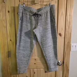 All In Motion Jogger Sweatpants Jersey Lined Drawstring Pockets